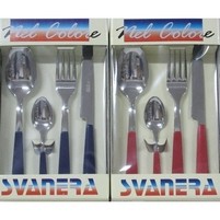 POSATE ELENA-VISUAL INOX 18-10 PZ.24 svanera
